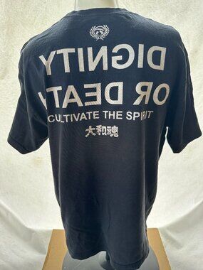 Fokai Guam Cultivate the Spirit Men's Black T Shirt Large Hafa Adai